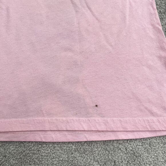 Disney Minie Mouse Graphic T-Shirt Juniors Medium Pink Round Neck Casual Tee - Picture 4 of 14